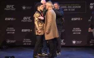 Битва взглядов участников турнира UFC Fight Night 143: Сехудо - Диллашоу