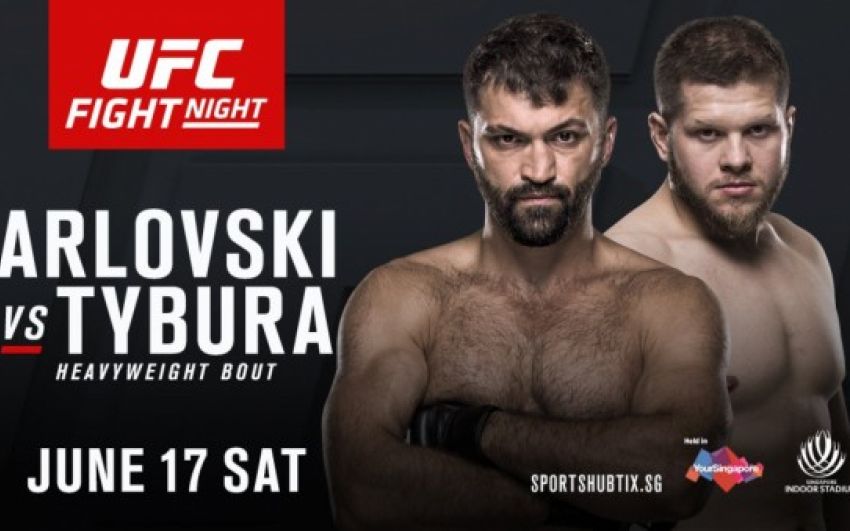 Видео боя Андрей Орловский - Марчин Тыбура UFC Fight Night 111