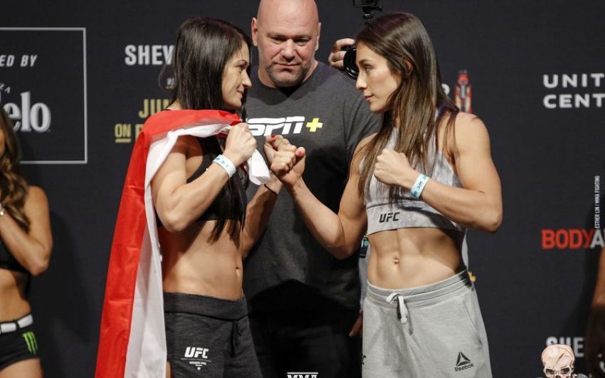 Видео боя Каролина Ковалькевич - Алекса Грассо UFC 238