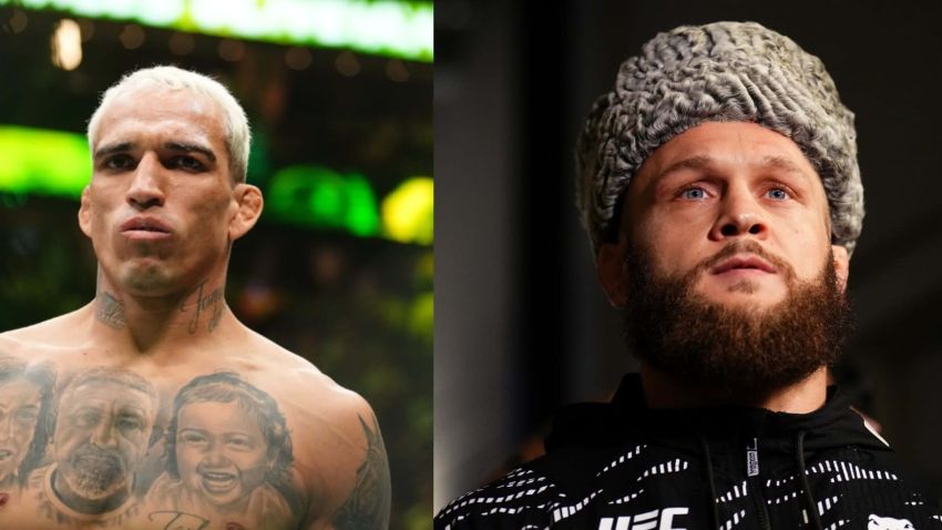 Чарльз Оливейра подерется с Рафаэлем Физиевым на турнире UFC в Бразилии
