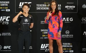 Видео боя Йоанна Енджейчик - Вейли Жанг 2 UFC 275