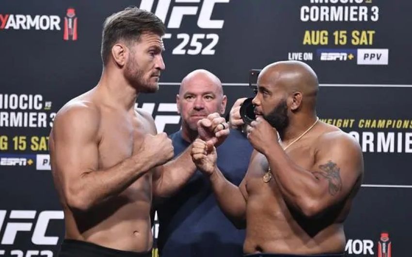 Взвешивание и битвы взглядов перед турниром UFC 252: Стипе Миочич - Даниэль Кормье 3