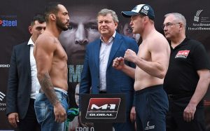 Видео боя Александр Шлеменко - Бруно Сильва M-1 Challenge 93