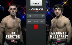 Видео боя Магомед Мустафаев - Джо Проктор UFC 194