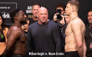 Видео боя Максим Гришин - Уильям Найт UFC 271