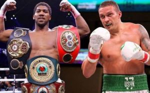 WBO санкционировали бой Александра Усика и Энтони Джошуа