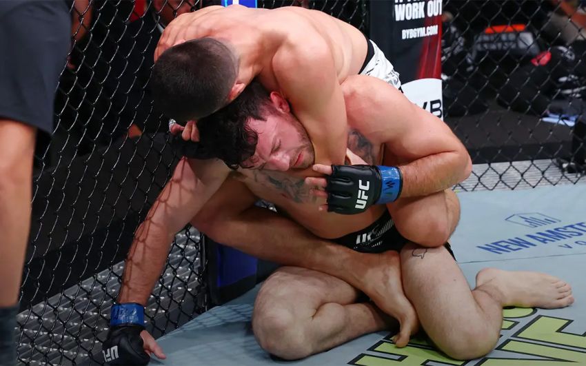 Видео боя Байсангур Сусуркаев – Эрик Нолан UFC 319