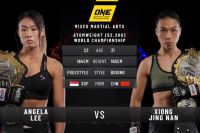 Видео боя Анжела Ли - Джингнан Сьонг ONE Championship: Century - Part 1
