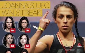 Победная серия в UFC Джоанны Эджейчик