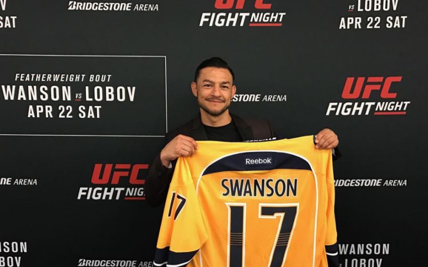 Видео боя Каб Свонсон - Артем Лобов UFC Fight Night 108