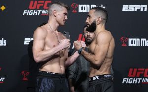 Видео боя Стивен Томпсон - Белал Мухаммад UFC Fight Night 199