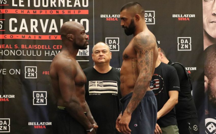 Видео боя Мухаммед Лавал — Лиам Макгири Bellator 213
