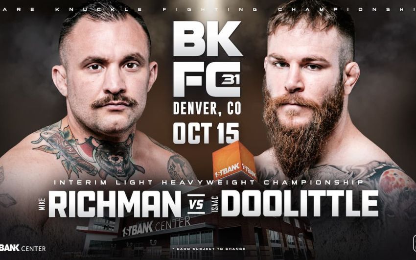 Прямая трансляция BKFC 31