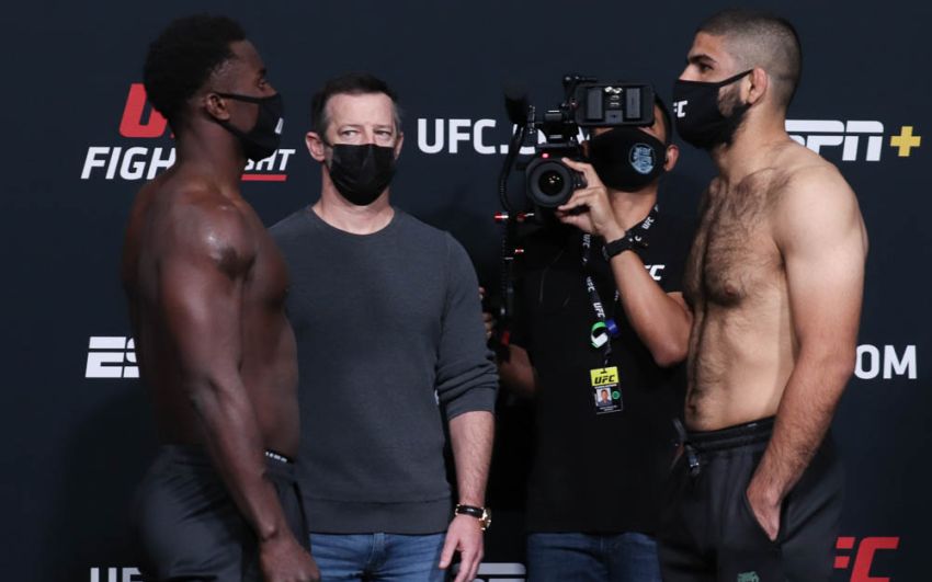 Видео боя Абдул Разак Альхассан - Джейкоб Малкун UFC on ESPN 22
