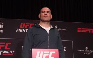 Результаты взвешивания участников турнира UFC on ESPN 1: Веласкес - Нганну