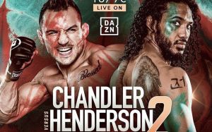 Файткард турнира Bellator 243: Майкл Чендлер - Бенсон Хендерсон 2