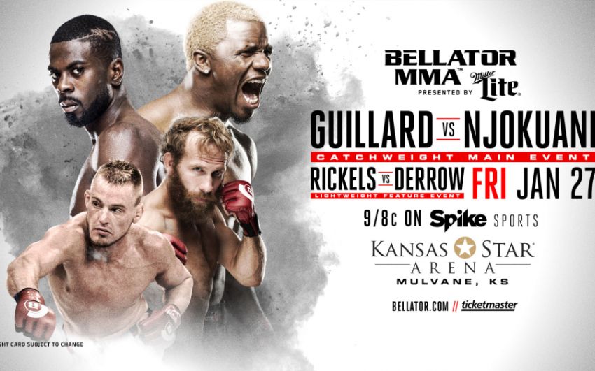 Прямая трансляция Bellator 171 Мэлвин Гиллард - Чиди Нжокуани