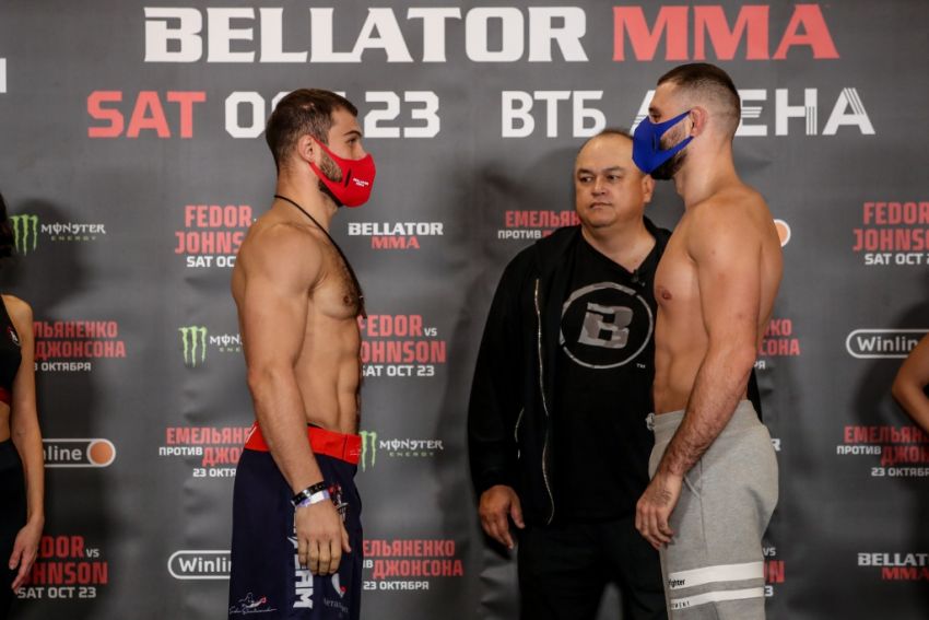 Видео боя Анатолий Токов - Шараф Давлатмуродов Bellator 269