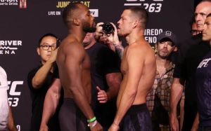 Видео боя Нейт Диас - Леон Эдвардс UFC 263