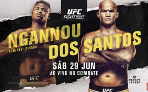 Файткард турнира UFC Fight Night 155: Фрэнсис Нганну - Джуниор Дос Сантос