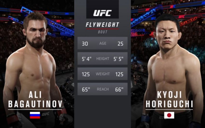 Видео боя Али Багаутинов - Киоджи Хоригучи UFC Fight Night 99