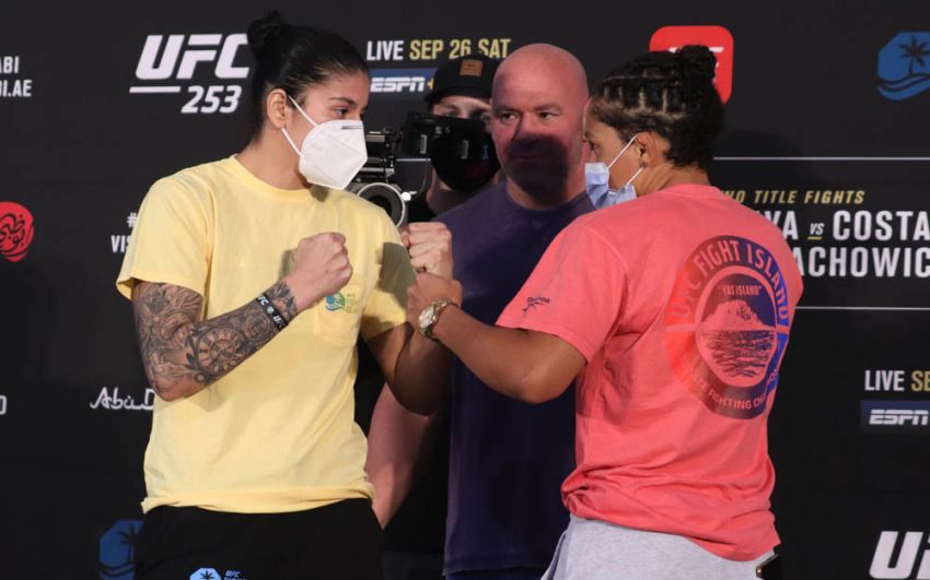 Видео боя Сиджара Юбэнкс - Кэтлин Вийера UFC 253