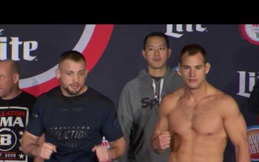 Взвешивание Bellator 166