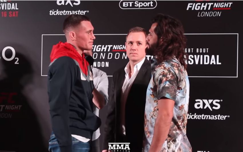 Битва взглядов участников турнира UFC Fight Night 147: Тилл - Масвидаль
