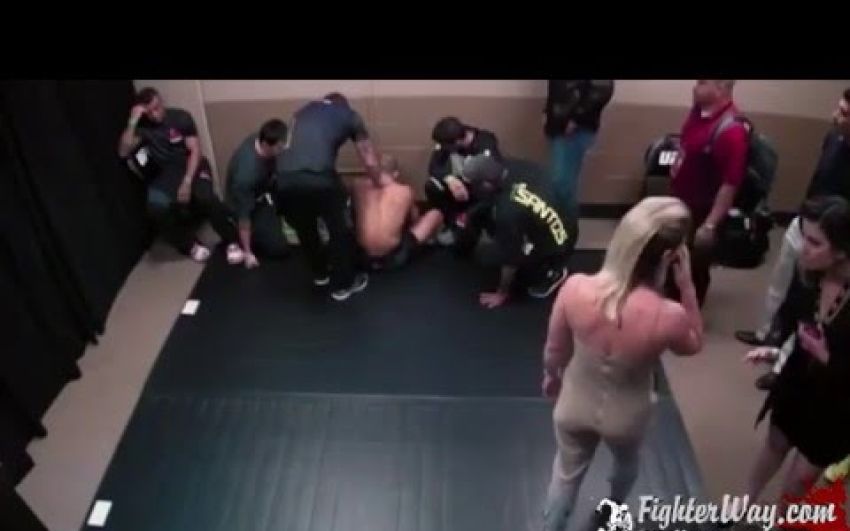 Видео из раздевалки Жозе Альдо после поражения Макгрегору