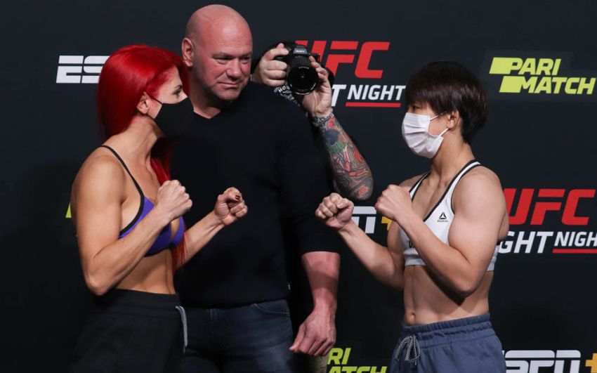 Видео боя Ранда Маркос - Канако Мурата UFC Fight Night 182