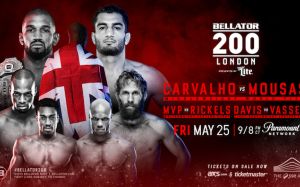Прямая трансляция Bellator 200: Рафаэль Карвальо - Гегард Мусаси
