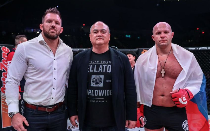Видео боя Фёдор Емельяненко - Райан Бейдер Bellator 214