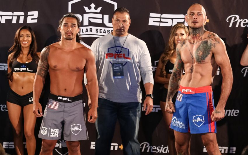 Видео боя Рэй Купер III - Зейн Камака PFL 1: 2019