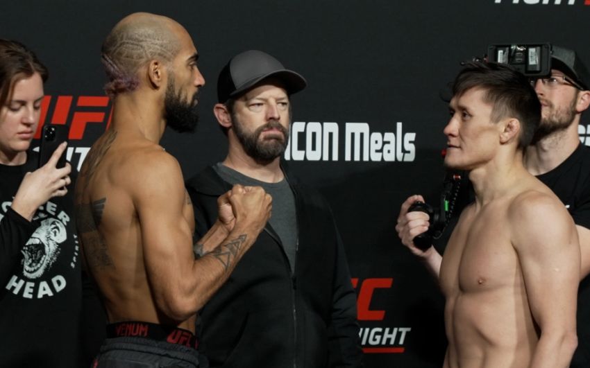 Видео боя Жалгас Жумагулов - Чарльз Джонсон UFC Fight Night 215