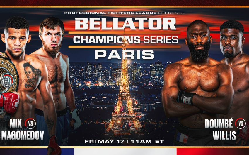Результаты турнира Bellator Champions Series: Paris