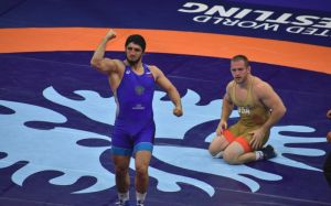 Видео поединка Абдулрашид Садулаев - Кайл Снайдер, Чемпионат мира по спортивной борьбе