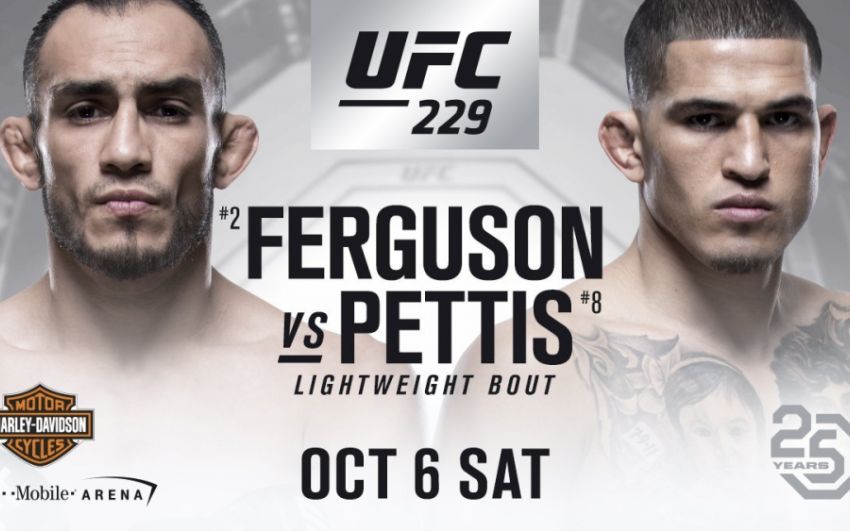 Видео боя Тони Фергюсон - Энтони Петтис UFC 229