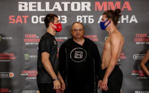 Видео боя Усман Нурмагомедов - Патрик Пиетила Bellator 269