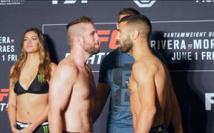 Видео боя Ник Ленц - Дэвид Теймур UFC Fight Night 131