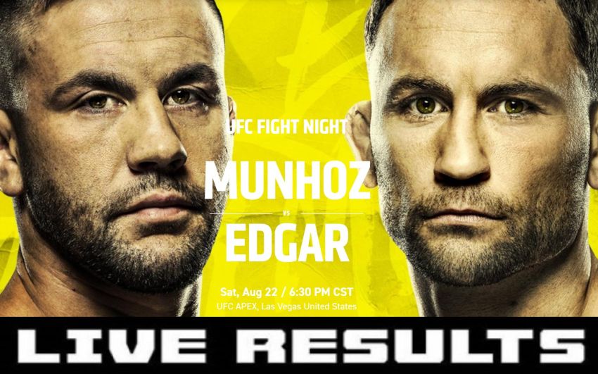 Результаты турнира UFC on ESPN 15: Фрэнки Эдгар - Педро Муньос