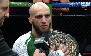Видео боя Мовлид Хайбулаев – Крис Уэйд PFL 10 2021: Championships