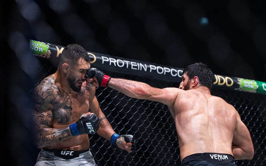 Слова Магомеда Анкалаева после победы над Александром Ракичем на UFC 308