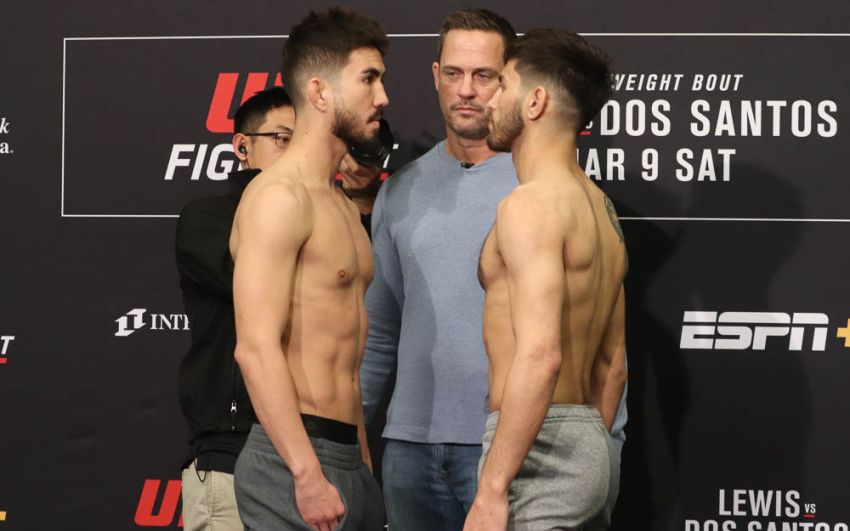 Видео боя Луис Смолка - Мэтт Шнел UFC Fight Night 146