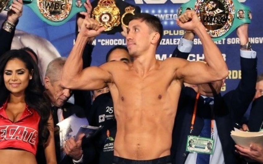 Головкин прошел обязательное взвешивание для WBC за 30 дней до боя, Альварес отказался от взвешивания. 