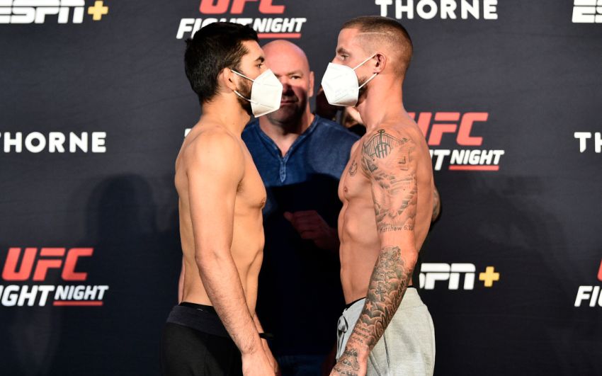 Видео боя Натан Мэйнесс - Джонни Муньос UFC on ESPN+ 31