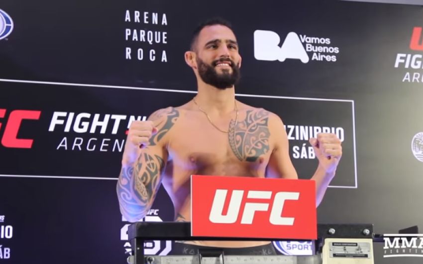 Видео взвешивания участников турнира UFC Fight Night 140: Понзиниббио - Магни