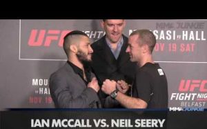 Битва взглядов перед UFC Fight Night 99 Мусаси - Холл 2 