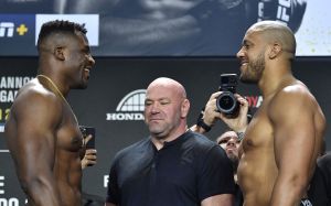 Видео боя Фрэнсис Нганну - Сирил Ган UFC 270