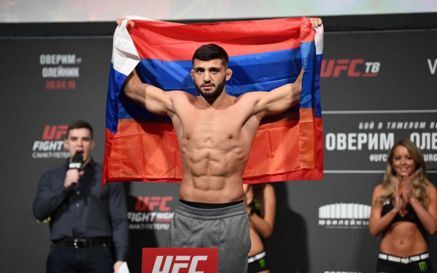 Арман Царукян идет за вторым бонусом на UFC 240