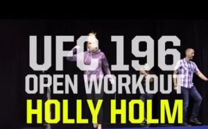 Открытая тренировка UFC 196